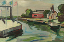 Load image into Gallery viewer, 'Canal Scene' by Gunnar Jonn