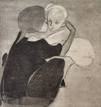 Load image into Gallery viewer, 'The Sisters I, 1913' (Systrarna I, 1913) by Helene Schjerfbeck