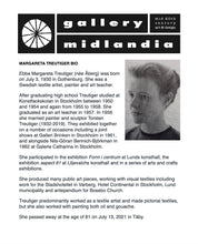 Load image into Gallery viewer, 'Proposal for a Curtain for the Täby Library Auditorium' (striped design) by Margareta Treutiger