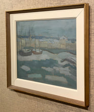 Load image into Gallery viewer, 'Norrköping Harbour Scene' by Birger Strååt