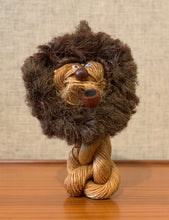 Load image into Gallery viewer, Rope Lion with pipe by Jørgen Bloch