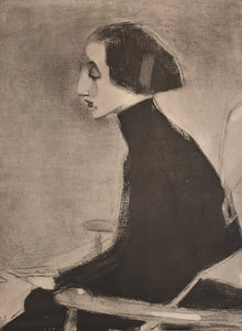 'The Worker, 1925' (Arbeterskan, 1925) by Helene Schjerfbeck
