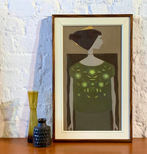 Load image into Gallery viewer, 'Woman in Green' by Fabian Lundqvist