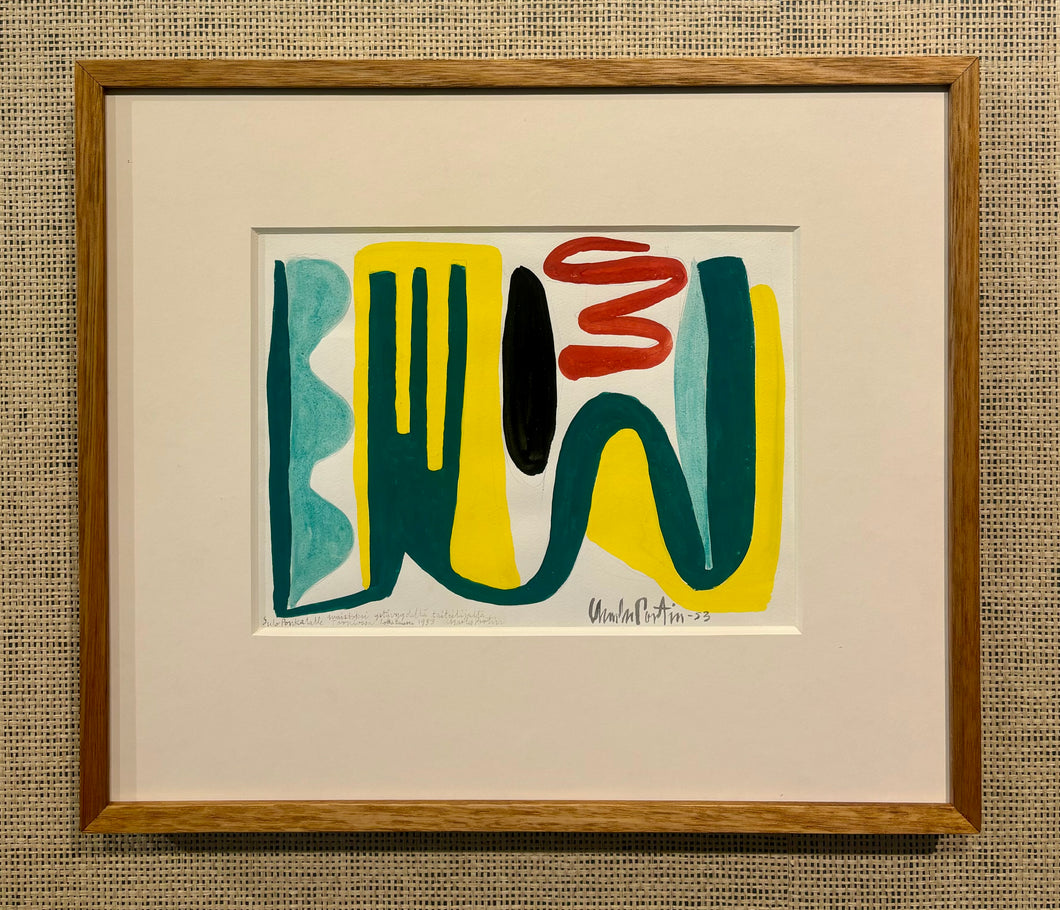 'Abstract Composition' by Charles Portin - ON HOLD