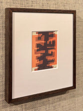 Load image into Gallery viewer, 'Abstract Form - Orange, Vermillion and Black' by Heinz Friedrich Kirchner