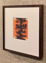Load image into Gallery viewer, 'Abstract Form - Orange, Vermillion and Black' by Heinz Friedrich Kirchner