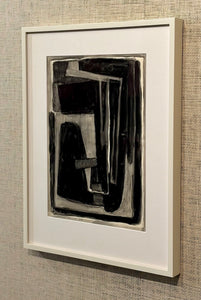 'Abstract Form in Black and Sepia' by Hilding Eklund