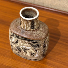 Load image into Gallery viewer, Abstract fish Faience vase by Nils Thorsson for Royal Copenhagen