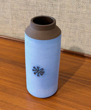 Load image into Gallery viewer, Vase with flower motif by Tomas Anagrius for Alingsås Keramik