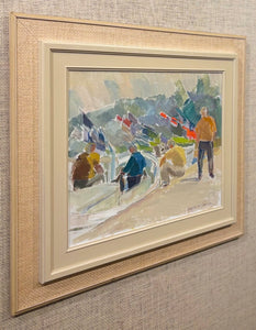 'Laxfiskare' (Salmon Fishermen) by Anders A. Jönsson