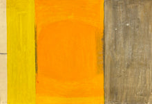 Load image into Gallery viewer, &#39;Abstract Composition in Yellow, Orange and Grey&#39; by Arne L. Hansen