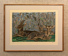 Load image into Gallery viewer, &#39;Resting Deer&#39; by Axel Salto