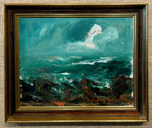 Load image into Gallery viewer, &#39;Coastal Scene with Stormy Seascape&#39; by Bertel Bertel-Nordström