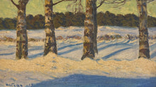 Load image into Gallery viewer, 'Birch Trees in Snow' by Anders Altzar