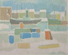 Load image into Gallery viewer, 'Vinter, Hamnen' (Winter, Port) by Birger Strååt