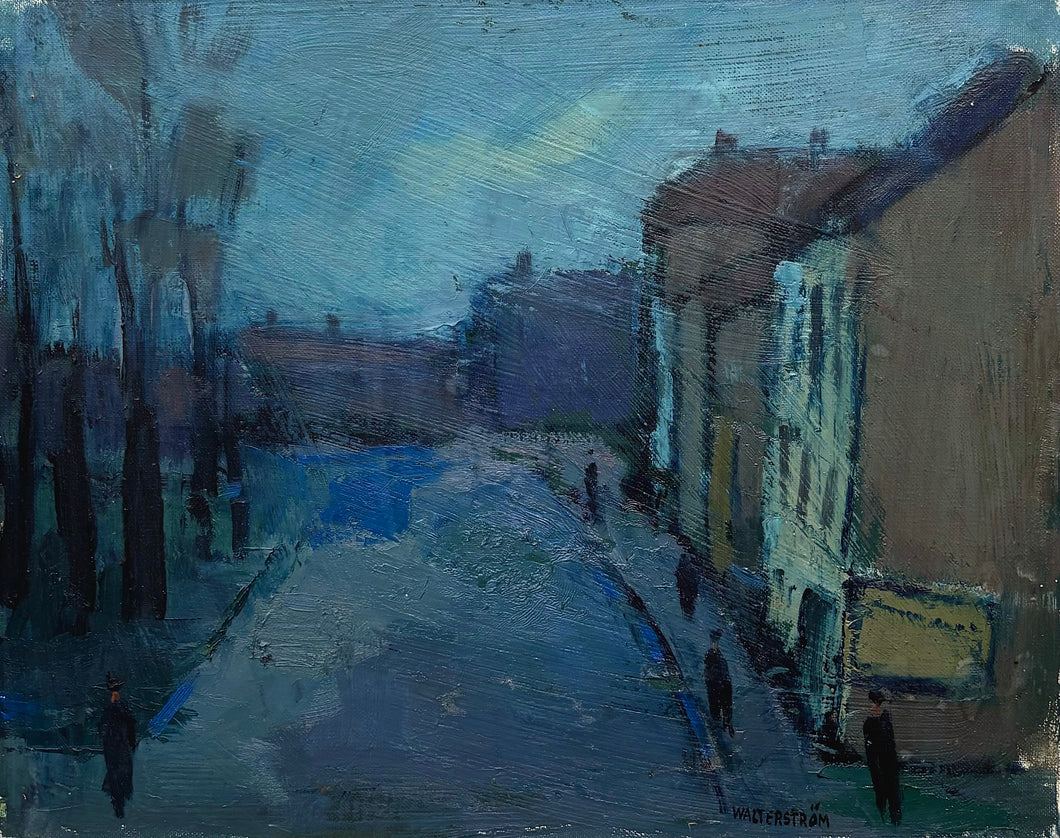 'Blue Cityscape' by Ingvar Walterström