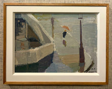 Load image into Gallery viewer, 'Figure Walking in the Rain' by Brita af Klercker