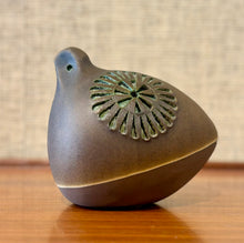 Load image into Gallery viewer, Brown ceramic bird by Tomas Anagrius for Alingsås Keramik