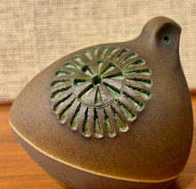 Load image into Gallery viewer, Brown ceramic bird by Tomas Anagrius for Alingsås Keramik