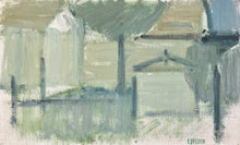 Load image into Gallery viewer, 'Waterside with Trees and Buildings' by Carl Delden