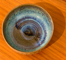 Load image into Gallery viewer, Ceramic bowl with repeat leaf motif by Michael Andersen for Bornholm