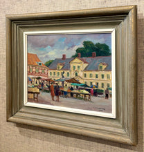 Load image into Gallery viewer, 'Torgbild, Ystad' (City Square, Ystad) by Carl Oscar Larsson