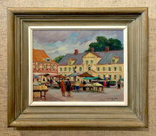 Load image into Gallery viewer, 'Torgbild, Ystad' (City Square, Ystad) by Carl Oscar Larsson