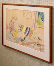 Load image into Gallery viewer, 'Woman Crafting’ by Eva Holmberg-Jacobsson