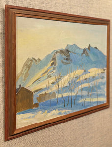 'Winter Scene' by Ewald Dahlskog