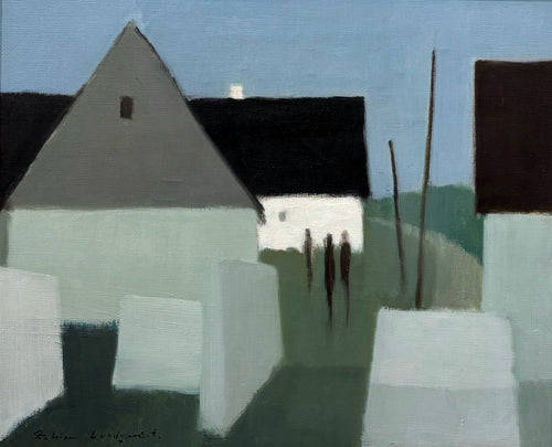 'Fiskarstugor, Vitaby' (Fisherman's Cottages, Vitaby) by Fabian Lundqvist
