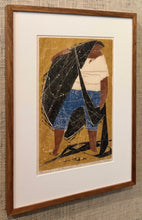 Load image into Gallery viewer, 'Fiskare i Los Boliches' (Fisherman in Los Boliches) by Carsten Ström