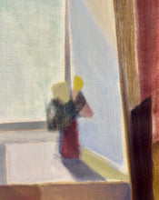 Load image into Gallery viewer, 'Blommor i fönsternisch' (Flowers in Window Niche) by Helge Lindahl