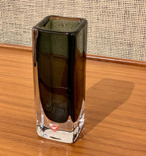 Load image into Gallery viewer, Glass vase by Nils Landberg for Orrefors, Sweden