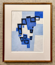 Load image into Gallery viewer, 'Abstract Composition in Blue' by Gösta Werner