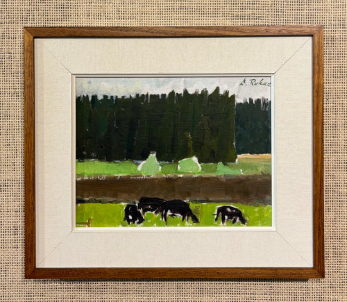 'Grazing Cows' by Dorothy Ruhne