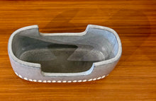 Load image into Gallery viewer, Japanese grey suiban Ikebana vessel