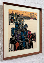 Load image into Gallery viewer, 'Gudarna rider till Strid' (The Gods Ride Out to Battle) by Bertil Gadö
