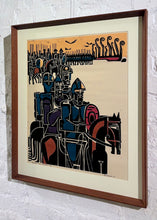 Load image into Gallery viewer, 'Gudarna rider till Strid' (The Gods Ride Out to Battle) by Bertil Gadö