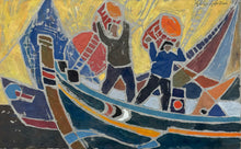 Load image into Gallery viewer, &#39;Hamnarbetar&#39; (Dockworkers) by Gunnar Nordström