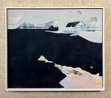 Load image into Gallery viewer, &#39;Abstract Landscape in Grey, Pink and Black&#39; by Gunnar Johnsson