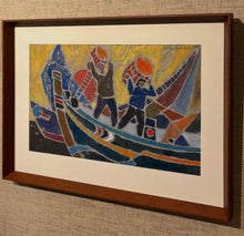 Load image into Gallery viewer, &#39;Hamnarbetar&#39; (Dockworkers) by Gunnar Nordström