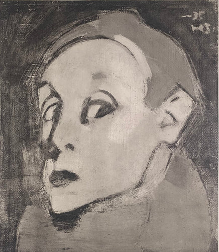 'Self Portrait, 1935' (Sjalyporträtt, 1935) by Helene Schjerfbeck