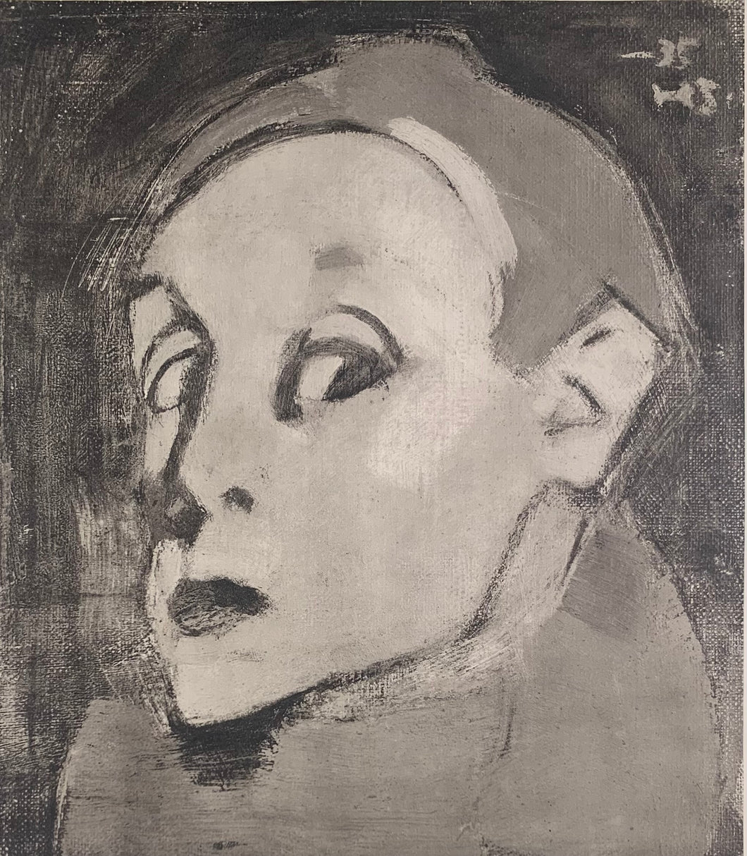 'Self Portrait, 1935' (Sjalyporträtt, 1935) by Helene Schjerfbeck