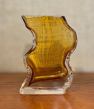 Load image into Gallery viewer, Glass vase by Henrik Koivula for Humppila, Finland