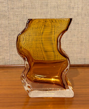 Load image into Gallery viewer, Glass vase by Henrik Koivula for Humppila, Finland