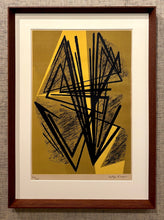 Load image into Gallery viewer, 'Composition in Yellow and Mustard' by Helge Ernst