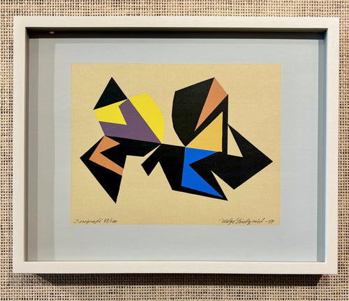 'Abstract Composition' by Helge Lindqvist