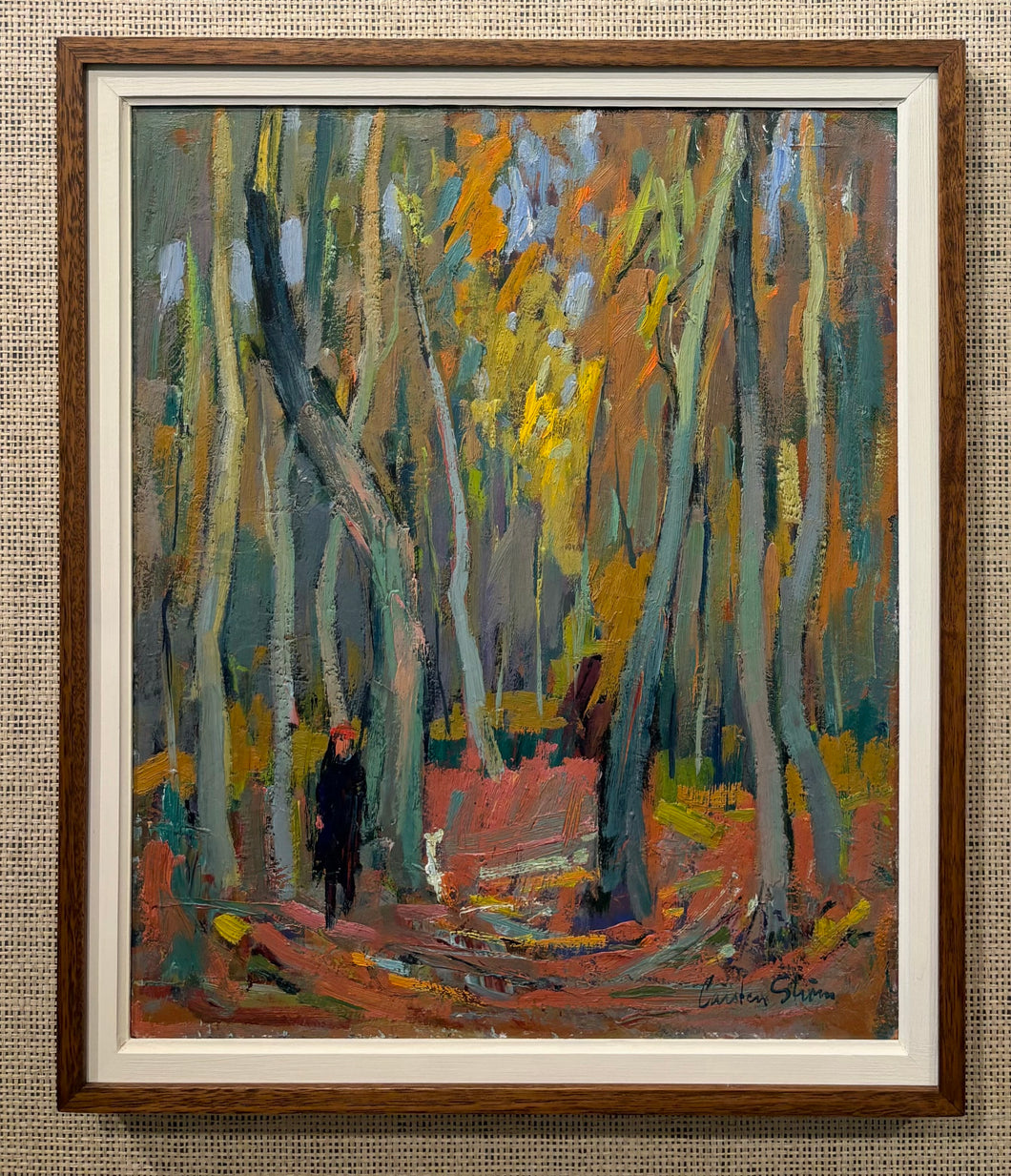 'Figure in Hörte Forest' by Carsten Ström