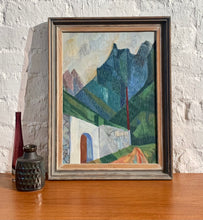 Load image into Gallery viewer, &#39;House and Mountain&#39; by Olof Ek