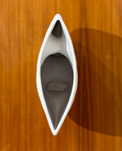 Load image into Gallery viewer, Modernist Japanese Ikebana vessel with small offset circular opening